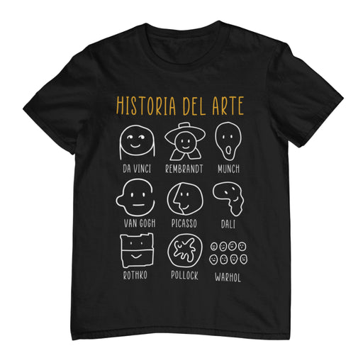 Camiseta Historia del Arte Pintores