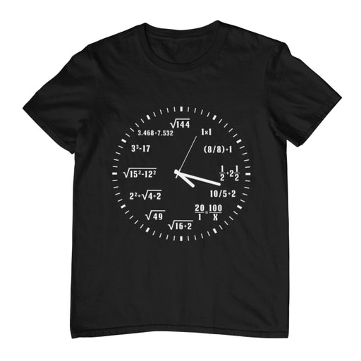 Camiseta Reloj de Matemáticas