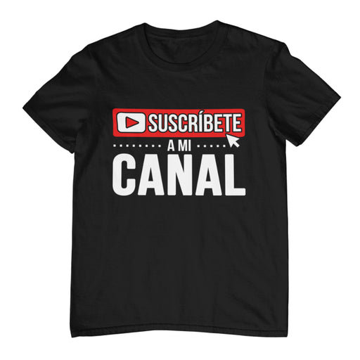 Camiseta Suscríbete a Mi Canal