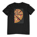 Camiseta Pizza Fibonacci Obra de Arte