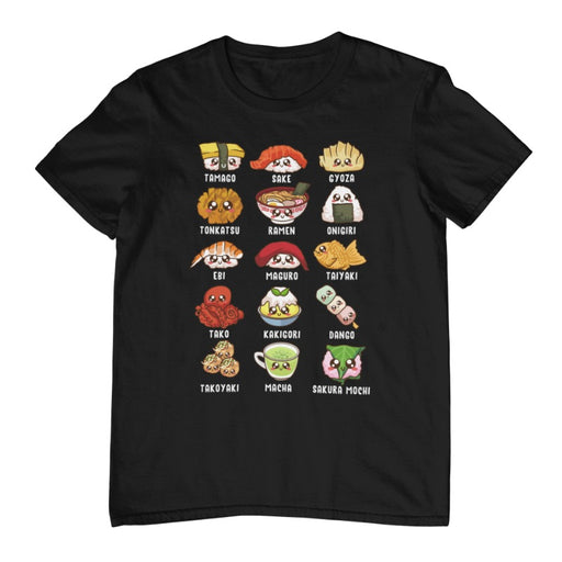 Camiseta Sushi Ramen Japones Kawaii