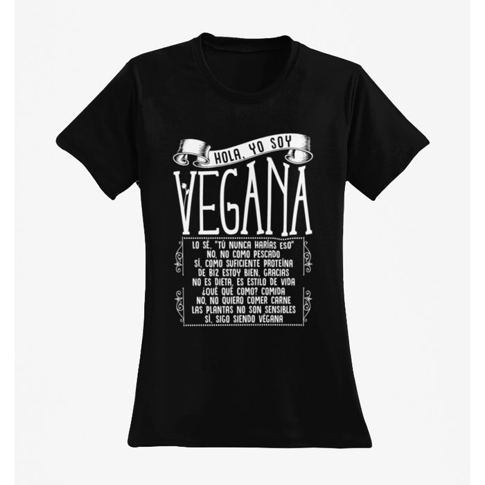 Camiseta Soy Vegana Dieta